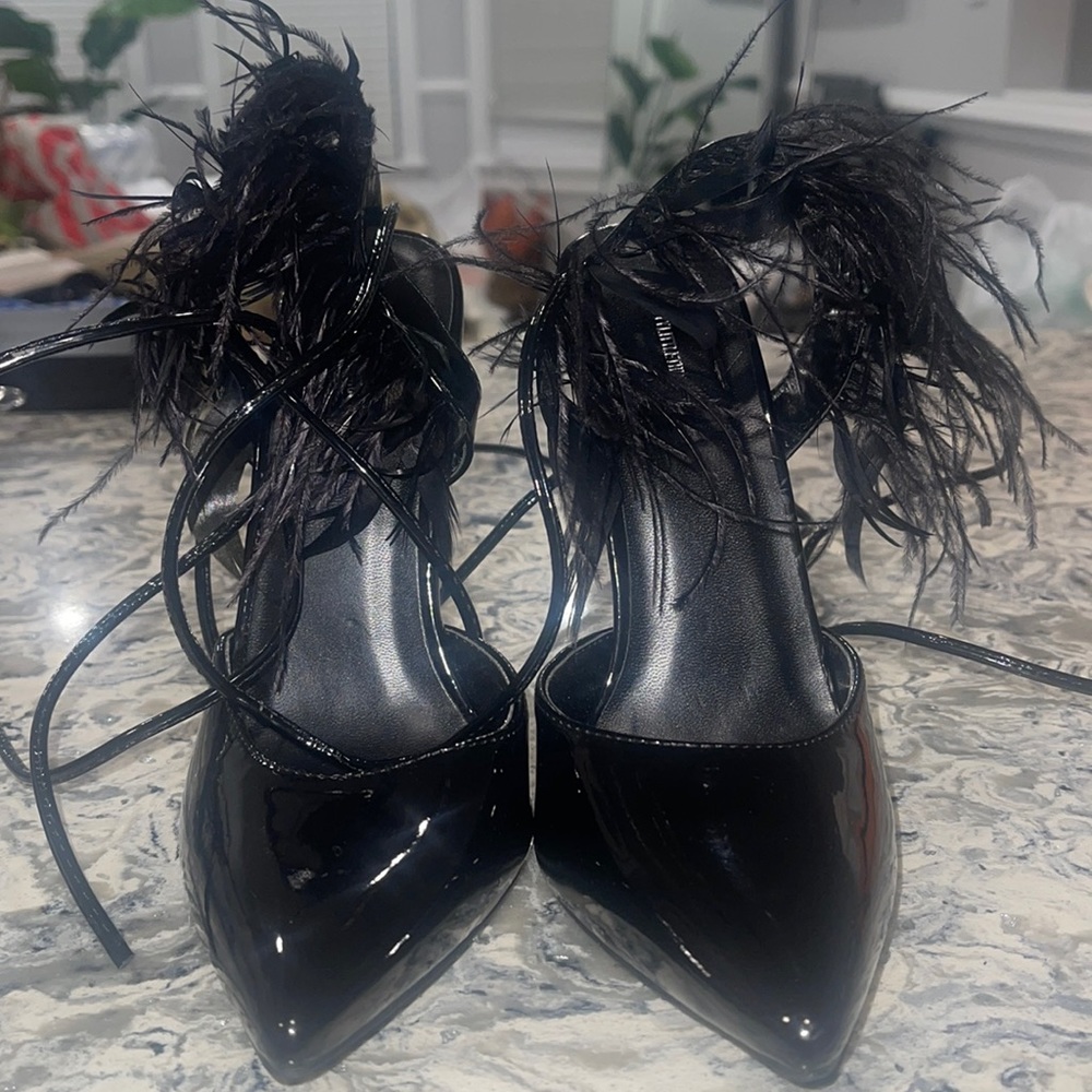 Womens sling back strappy heel